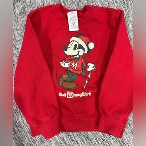 Mickey christmas kids small sweater